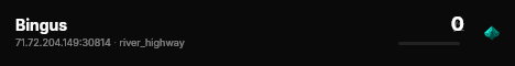 Bingus live status badge