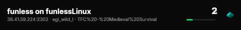 funless on funlessLinux live status badge