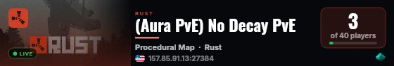 (Aura PvE) No Decay PvE live status badge