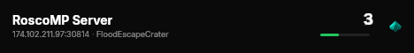 RoscoMP Server live status badge