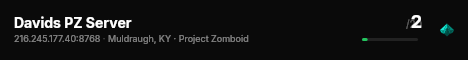 Davids PZ Server live status badge