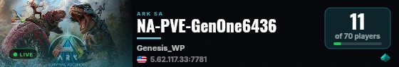 NA-PVE-GenOne6436 live status badge