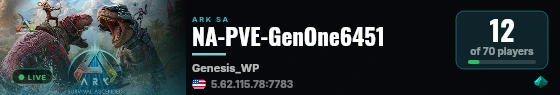 NA-PVE-GenOne6451 live status badge