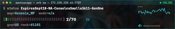 Console badge preview