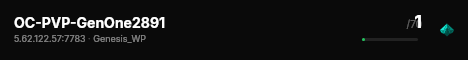OC-PVP-GenOne2891 live status badge