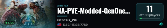 NA-PVE-Modded-GenOne196 live status badge