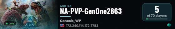 NA-PVP-GenOne2863 live status badge