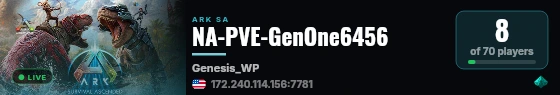 NA-PVE-GenOne6456 live status badge