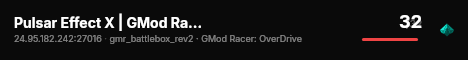 Pulsar Effect X | GMod Racer: Overdrive | NoxiousGamers live status badge
