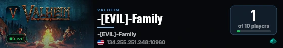 -[EVIL]-Family live status badge