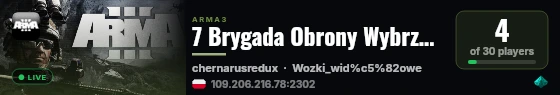 7 Brygada Obrony Wybrzeza live status badge