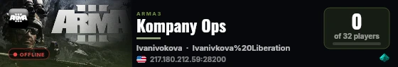 Kompany Ops live status badge