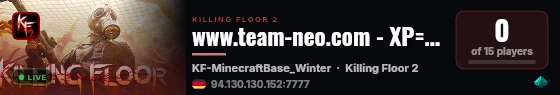 www.team-neo.com - XP=DOUBLE Trader=!ot Ammo=x3 live status badge