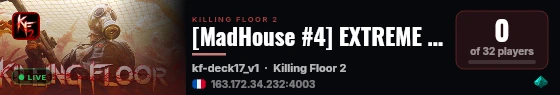 [MadHouse #4] EXTREME MHRPGMod SERVER [Lvl: 3091382] live status badge