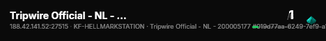 Tripwire Official - NL - 200005177 #019d77aa-6249-7ef9-a1e3-657 live status badge