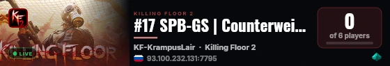 #17 SPB-GS | Counterweight live status badge
