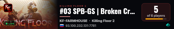 #03 SPB-GS | Broken Cross | +30% XP live status badge