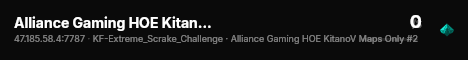 Alliance Gaming HOE KitanoV Maps Only #2 live status badge
