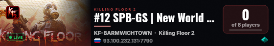 #12 SPB-GS | New World Torture live status badge