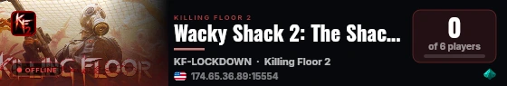 Wacky Shack 2: The Shackenning live status badge