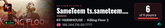 SameTeem ts.sameteem.com live status badge