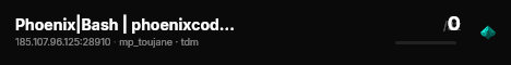 Phoenix|Bash | phoenixcod2.com live status badge