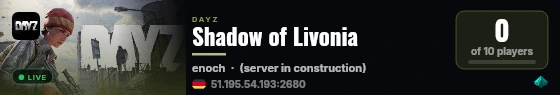 Shadow of Livonia live status badge