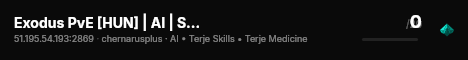 Exodus PvE [HUN] | AI | Skills live status badge