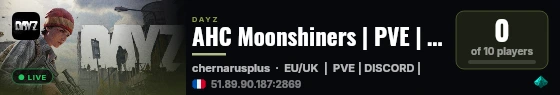 AHC Moonshiners | PVE | AI | Traders | live status badge