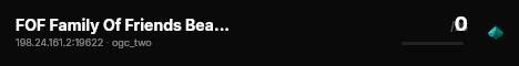 FOF Family Of Friends BeamMP Server live status badge