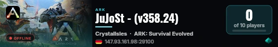 JuJoSt - (v358.24) live status badge