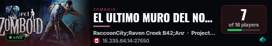 EL ULTIMO MURO DEL NORTE live status badge