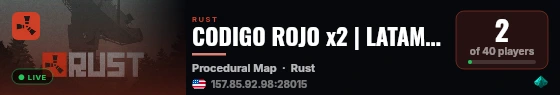 CODIGO ROJO x2 | LATAM/US | SOLO/DUO/TRIO | NO RAID OFF | ACTIV live status badge