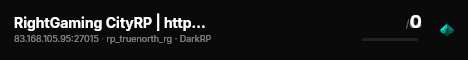 RightGaming CityRP | https://discord.gg/AcyYehW46 live status badge