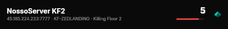 NossoServer KF2 live status badge