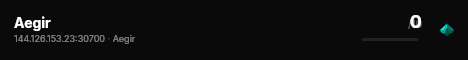 Aegir live status badge