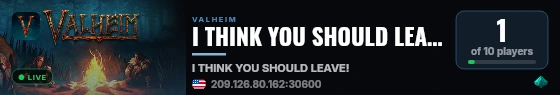 I THINK YOU SHOULD LEAVE! live status badge
