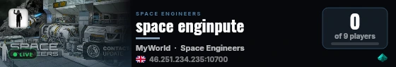 space enginpute live status badge