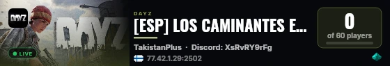 [ESP] LOS CAMINANTES EN TAKISTAN [PVE-PVP-ROLES-EVENTOS] live status badge