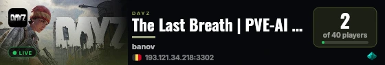The Last Breath | PVE-AI | Banov live status badge