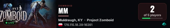 MM live status badge