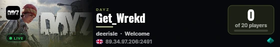 Get_Wrekd live status badge