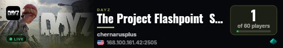 The Project Flashpoint  Solo/Duo/TrioIPVPI1PPIHighFpsICasinoI live status badge