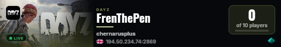 FrenThePen live status badge