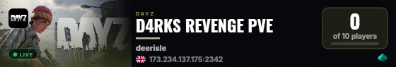D4RKS REVENGE PVE live status badge