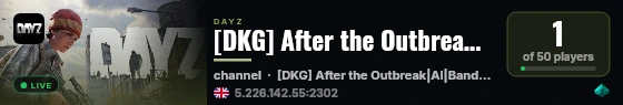 [DKG] After the Outbreak|AI|Bandits|No_Trader|5 Simple Rules live status badge