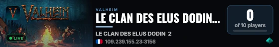 LE CLAN DES ELUS DODIN  2 live status badge