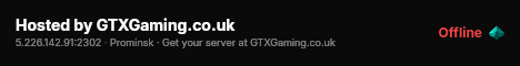 Hosted by GTXGaming.co.uk live status badge