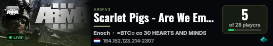 Scarlet Pigs - Are We Emotionally Attached To That Building? live status badge