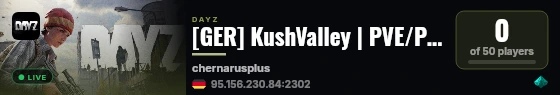 [GER] KushValley | PVE/PVP | AI Bots | Quest | Drogen | Easy live status badge